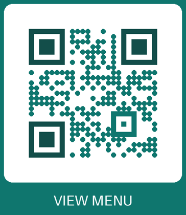Dot-style QR code with a View menu frame