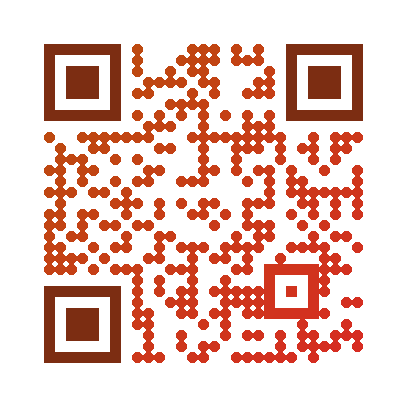 Dots · gradient · eye colour QR code example