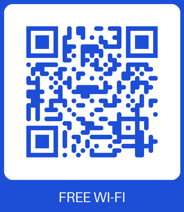 Wi-Fi · rounded · frame QR code example